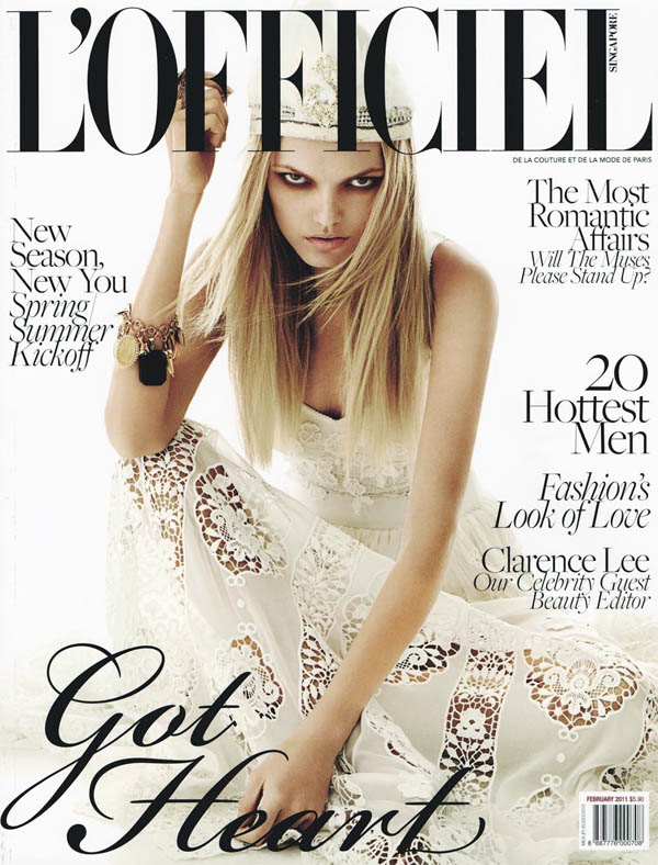 L’Officiel Singapore March 2011 Cover | Iryna by Wee Khim