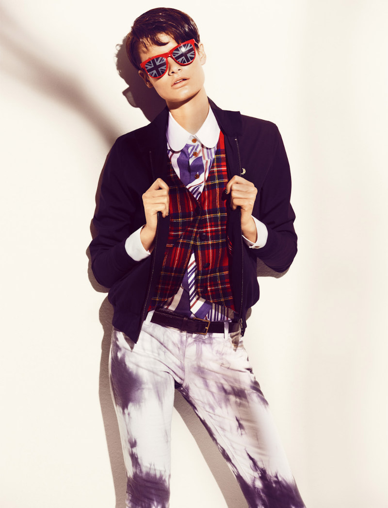 Pau Bertolini and Queeny van der Zandee Wear Boyish Chic Looks for L’Officiel Paris June/July 2012