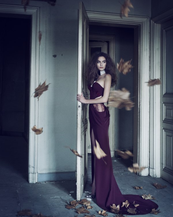 Kira Mazura by Ayten Alpun for Marie Claire Turkey January 2011