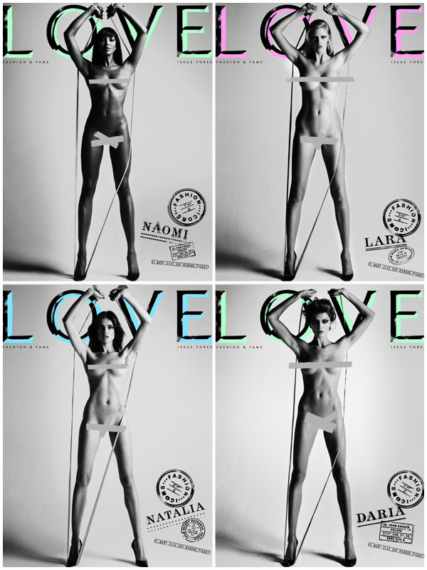Love #3 Covers | Various Models by Mert & Marcus