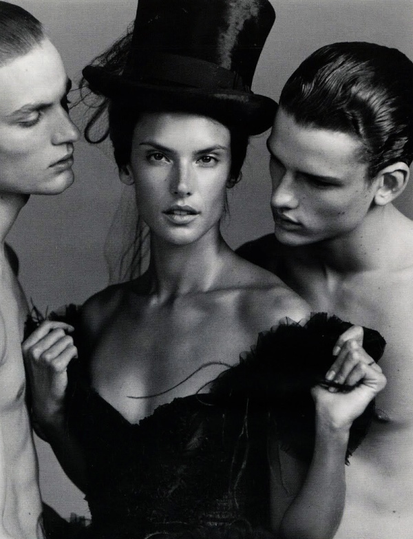 Alessandra Ambrosio by Alasdair McLellan in Love Match | Vogue Russia May 2010