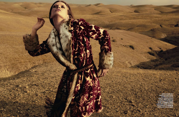 Lyoka Tyagnereva by David Roemer for Marie Claire Spain September 2010