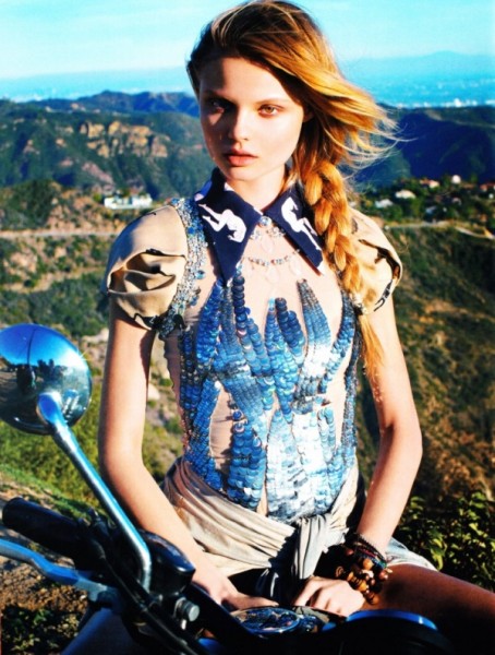 Magdalena Frackowiak by Horst Diekgerdes | Vogue Germany May 2010 Magdalena Frackowiak by Horst Diekgerdes | Vogue Germany May 2010