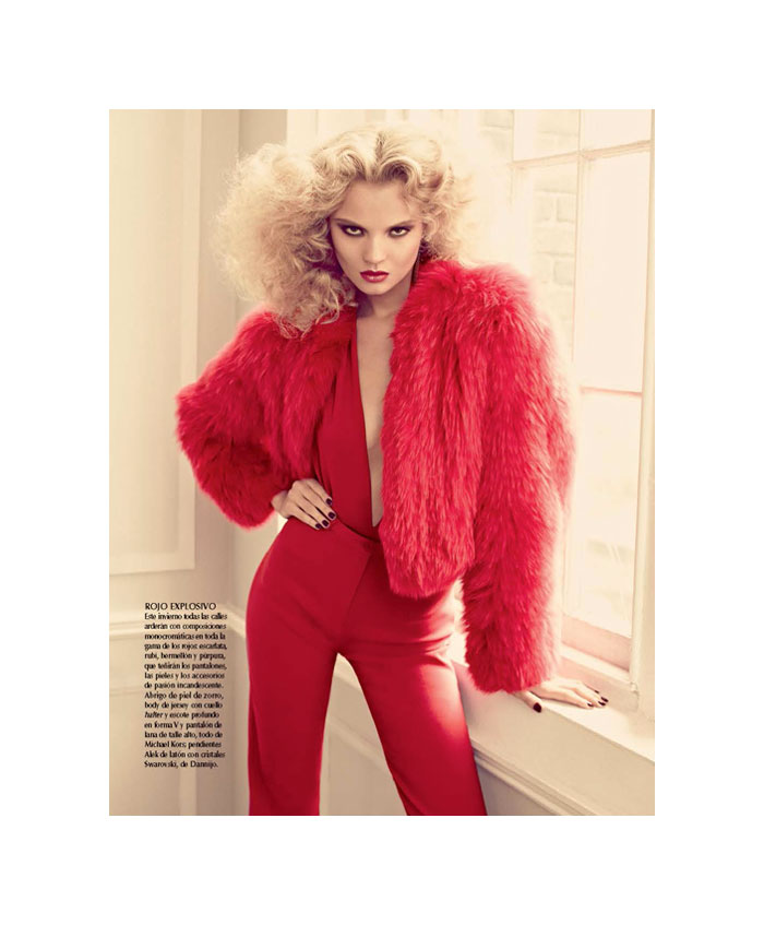 Magdalena Frackowiak by David Roemer for Vogue Mexico December 2011