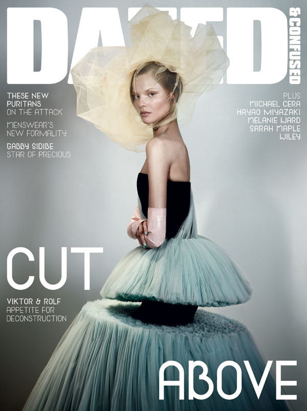 Dazed & Confused February 2010 Cover | Magdalena Frackowiak by Josh Olins