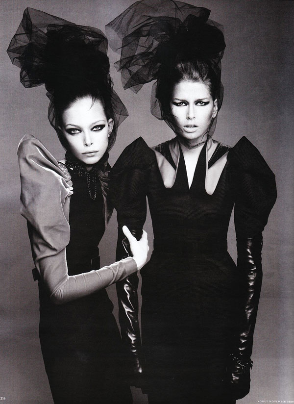 Hana & Tanya by Paola Kudacki for Vogue Germany