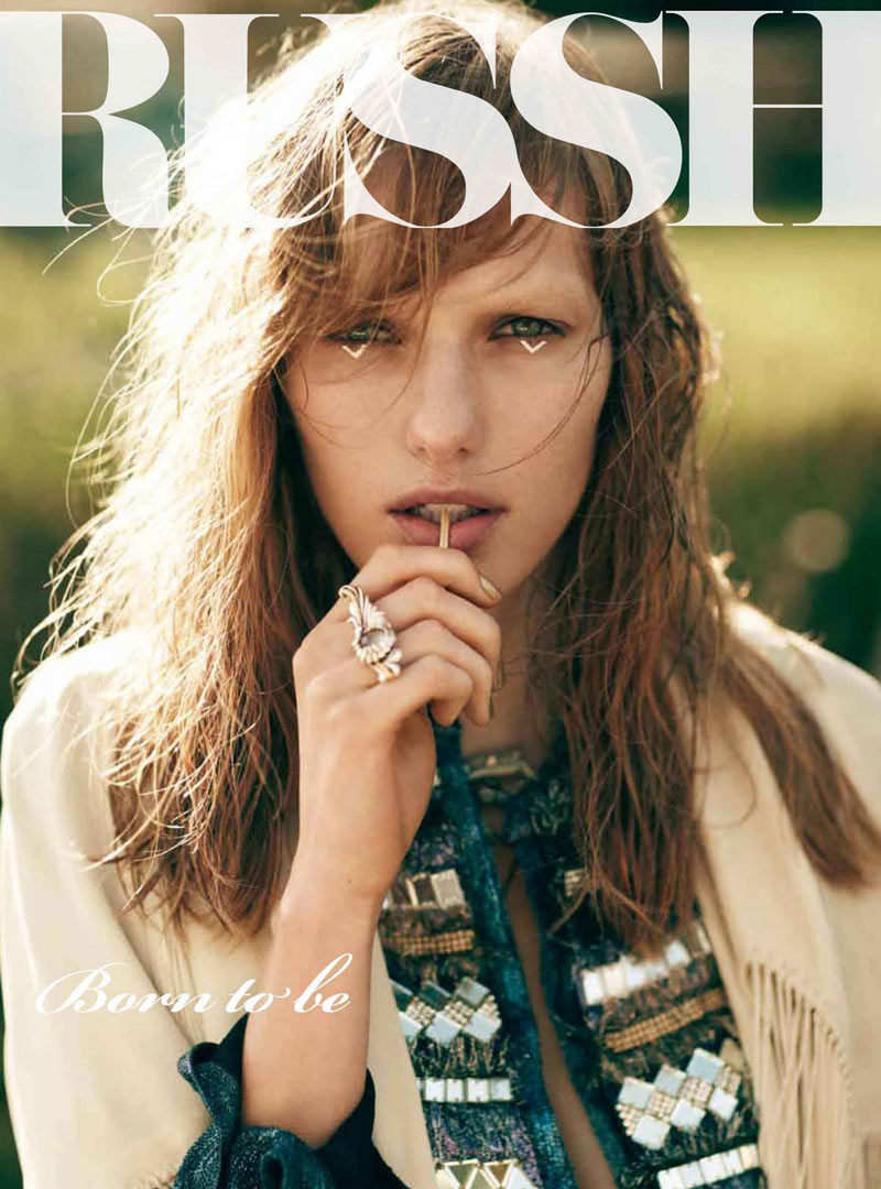 Russh #43 December / January 2011.2012 Cover | Marique Schimmel by Nick Dorey