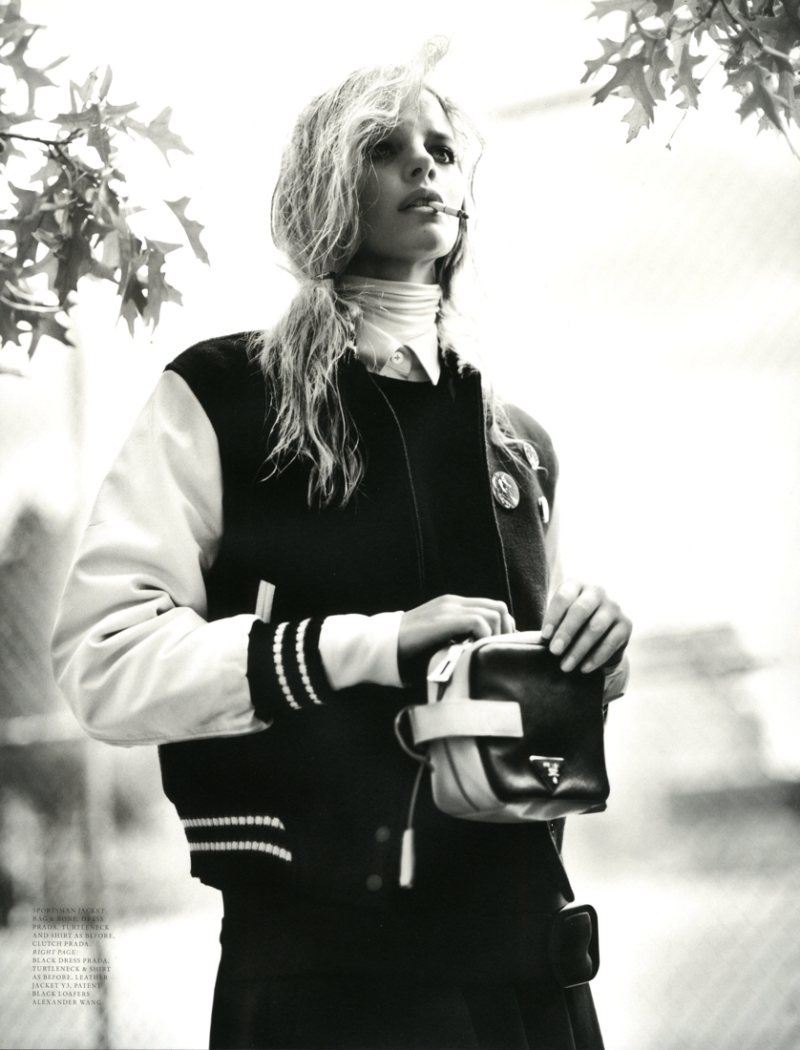 Marloes Horst by Patrik Sehlstedt for Intermission F/W 2011