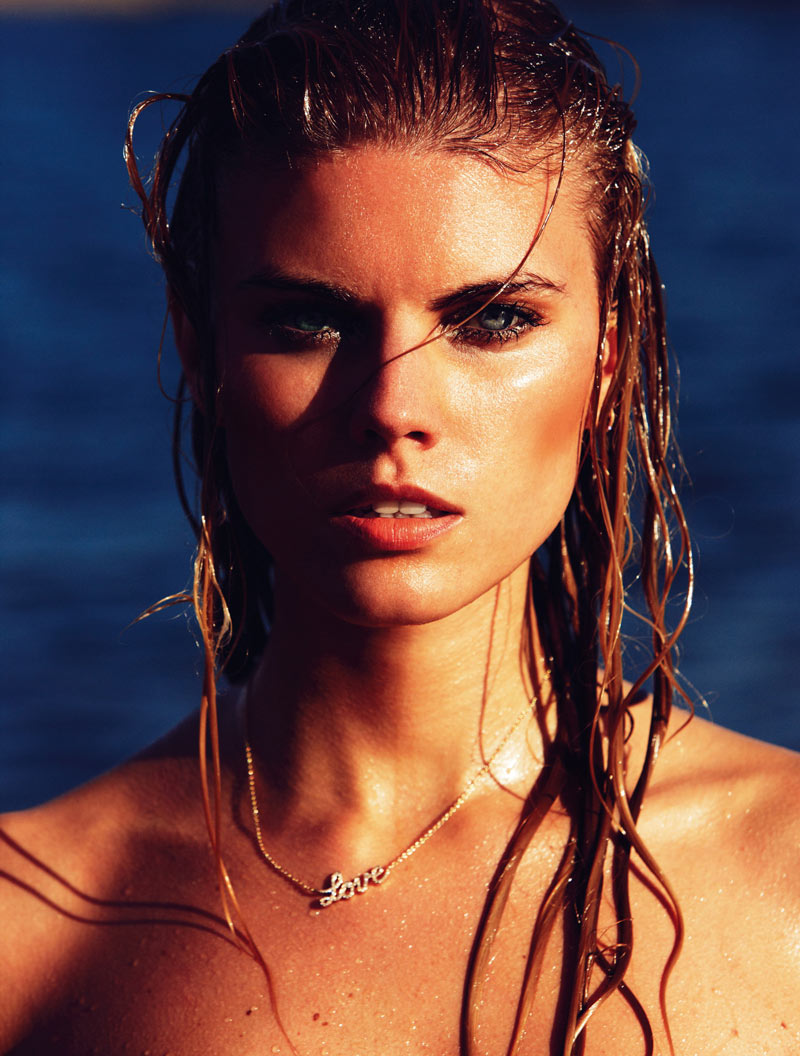 Maryna Linchuk by Alexi Lubomirski for Vogue Germany April 2012