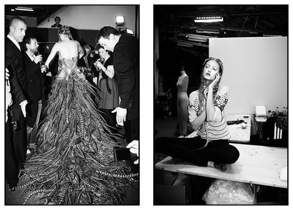 Alexander McQueen Spring 2011 | Behind the Scenes by Agata Pospieszynska