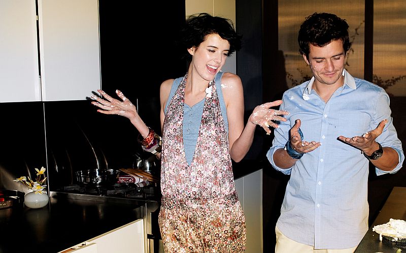 Me & City Spring 2010 Campaign | Agyness Deyn & Orlando Bloom by Terry Richardson