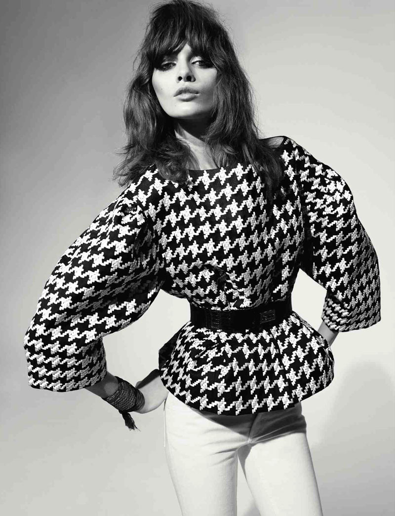 Melissa Stasiuk by Richard Bush for Vogue Russia April 2012
