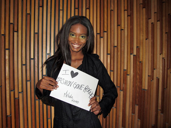 Greetings from Melodie Monrose