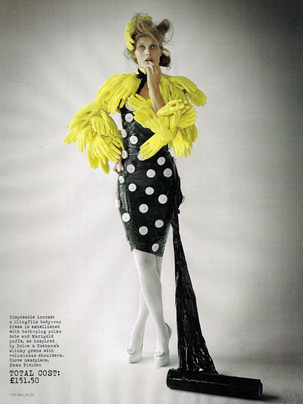 Make Do & Mend | Malgosia Bela by Tim Walker for Vogue UK