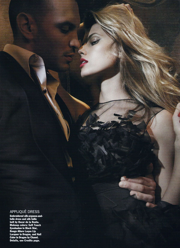 Allure December | Maryna Linchuk by Michael Thompson