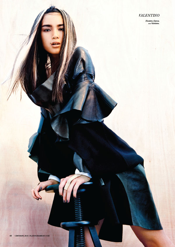 Kiki Kang for Playing Fashion September 2010 by Fan Xin