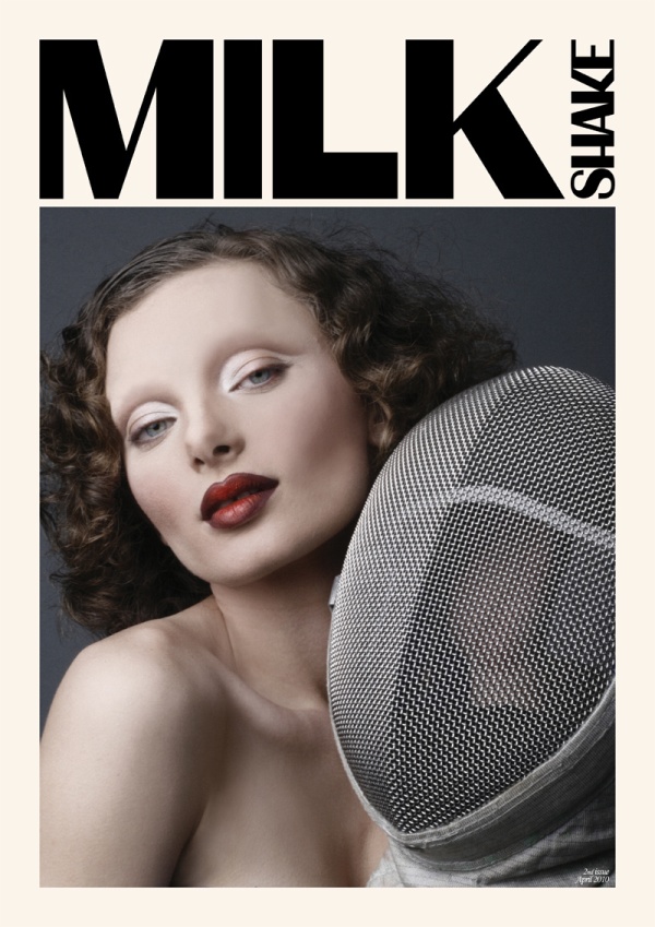Milkshake Magazine #2 April 2010 Cover | Kristen Buhagiar by Matthew Attard Navarro