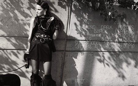 Missy Rayder in Dazed August