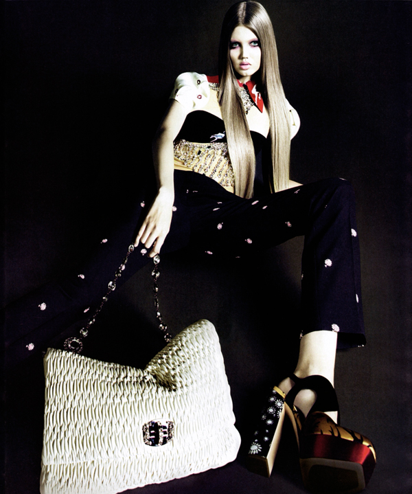 Miu Miu Spring/Summer 2010 Campaign Preview | Lindsey Wixson by Mert Alas & Marcus Piggott
