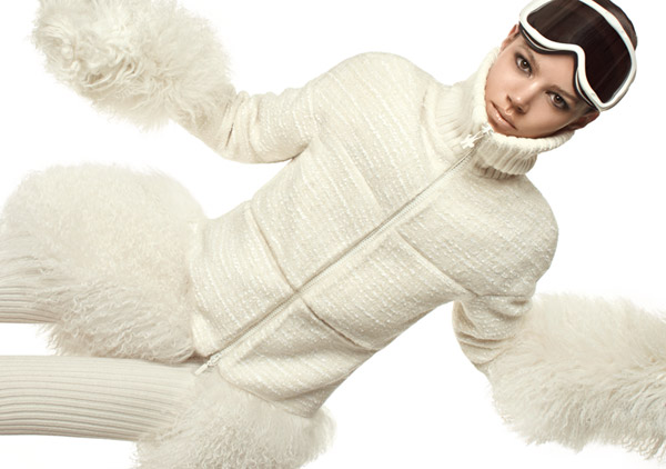 Freja Beha Erichsen by Steven Meisel for Moncler Fall 2010 Campaign