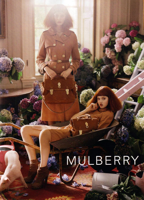 Mulberry Spring 2011 Campaign Preview | Lindsey Wixson by Tim Walker