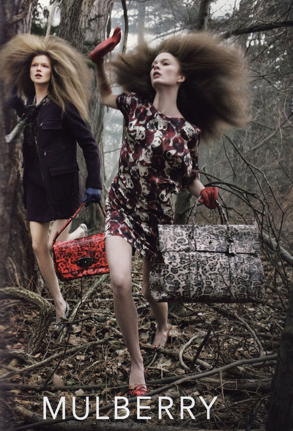 Mulberry Fall 2009 Campaign by Steven Meisel