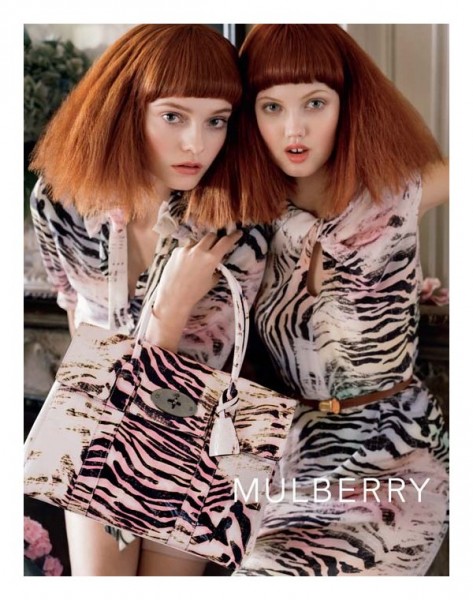 Mulberry Spring 2011 Campaign | Lindsey Wixson & Nimue Smit by Tim Walker Mulberry Spring 2011 Campaign | Lindsey Wixson & Nimue Smit by Tim Walker