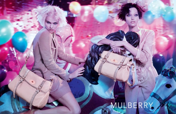 Mulberry Spring 2010 Campaign | Sasha Pivovarova & Viktoriya Sasonkina by Steven Meisel