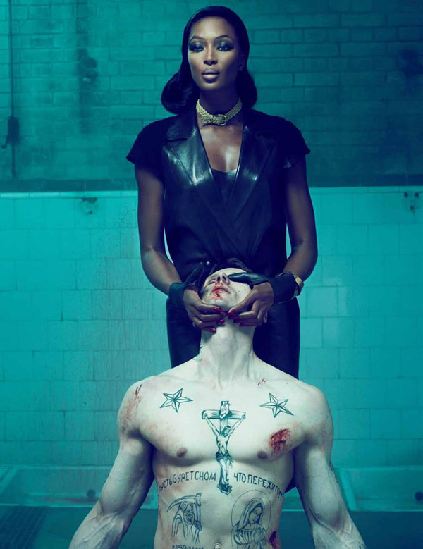 Naomi Campbell for Interview October 2010 by Mert & Marcus