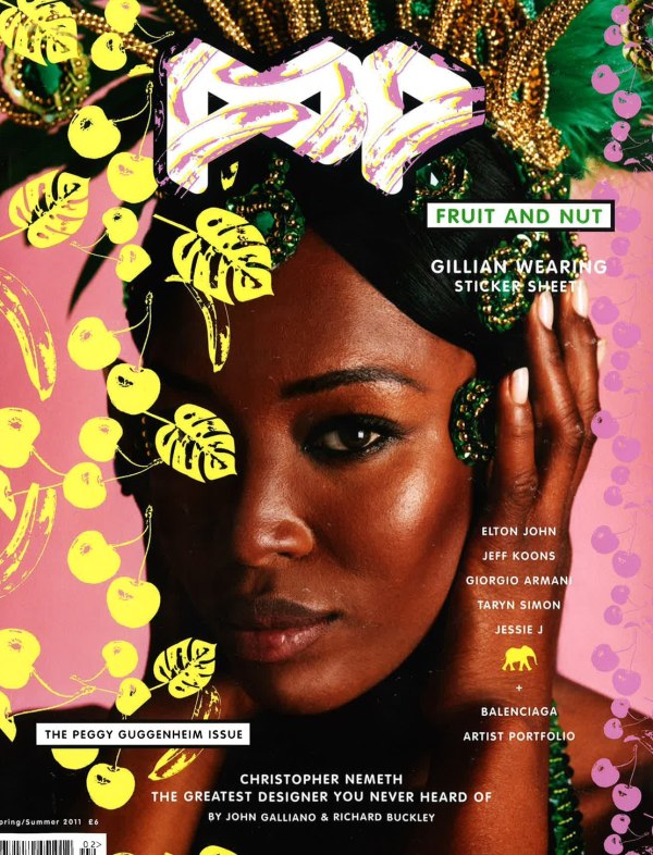 Naomi Campbell for Pop S/S 2011 (Cover)