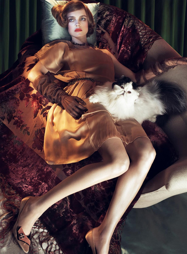 Morning Beauty | Natalia Vodianova by Steven Meisel