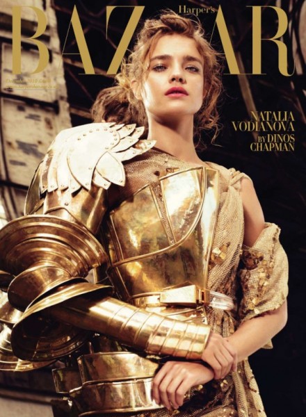 Harper's Bazaar UK December 2010 Cover | Natalia Vodianova by Michelangelo di Battista Harper's Bazaar UK December 2010 Cover | Natalia Vodianova by Michelangelo di Battista