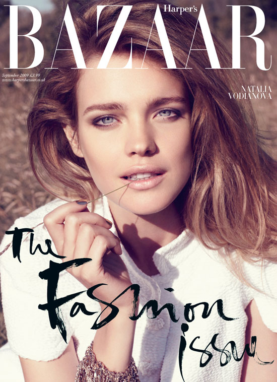 Harper’s Bazaar UK September 2009 – Natalia Vodianova