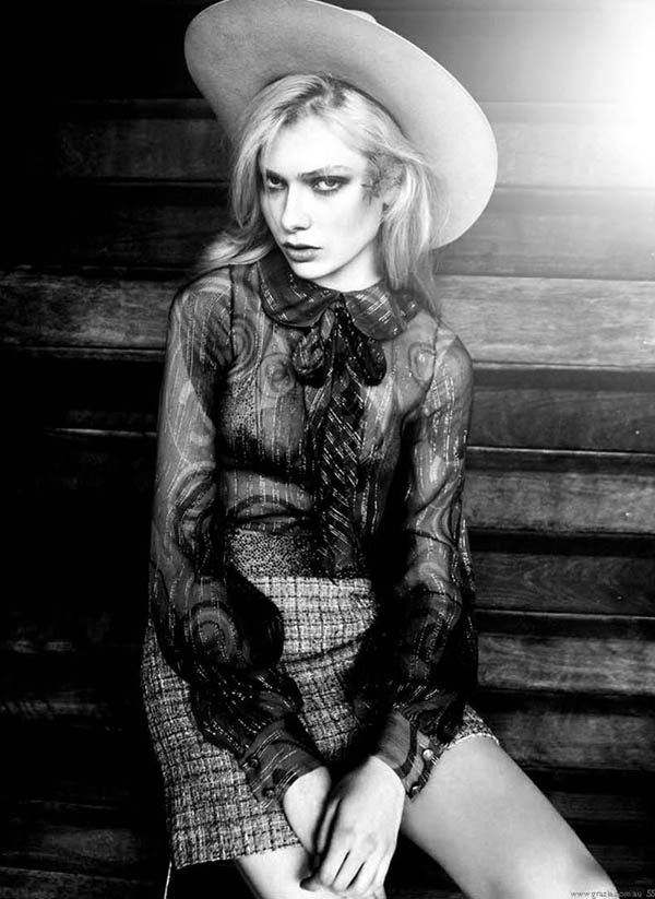 Natalie Hockey in Chanel for Grazia Australia January 2011
