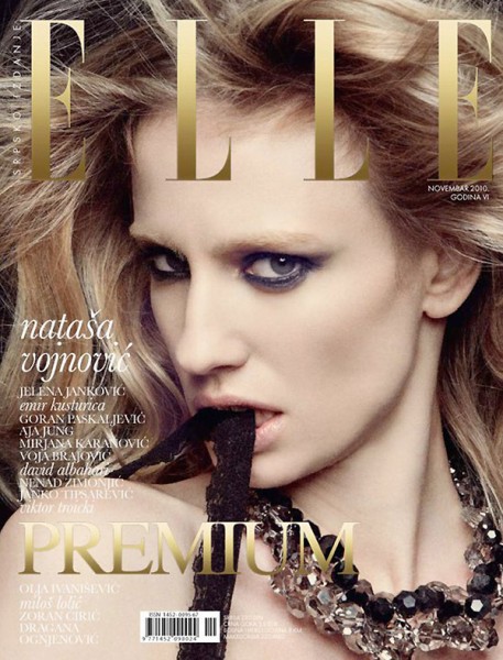 Elle Serbia November 2010 Cover | Natasa Vojnovic by Dusan Reljin Elle Serbia November 2010 Cover | Natasa Vojnovic by Dusan Reljin