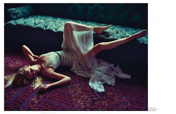Natasha Poly is Sexy in Sheer for Mario Sorrenti's Vogue Paris Story Natasha Poly is Sexy in Sheer for Mario Sorrenti's Vogue Paris Story
