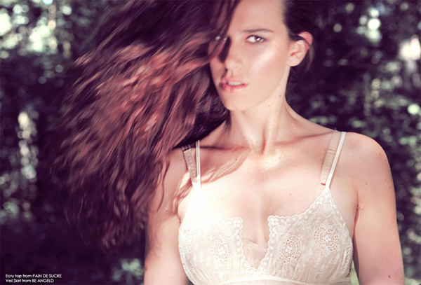 Nathalie Van Den Berg by Nella Balda in The Wild Flower | F &#9829 Hush Summer 2010