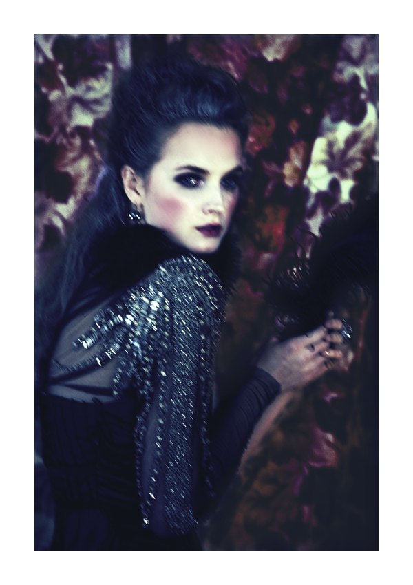 Angelika Kocheva by Silja Magg in Blue Bell for National Dubai