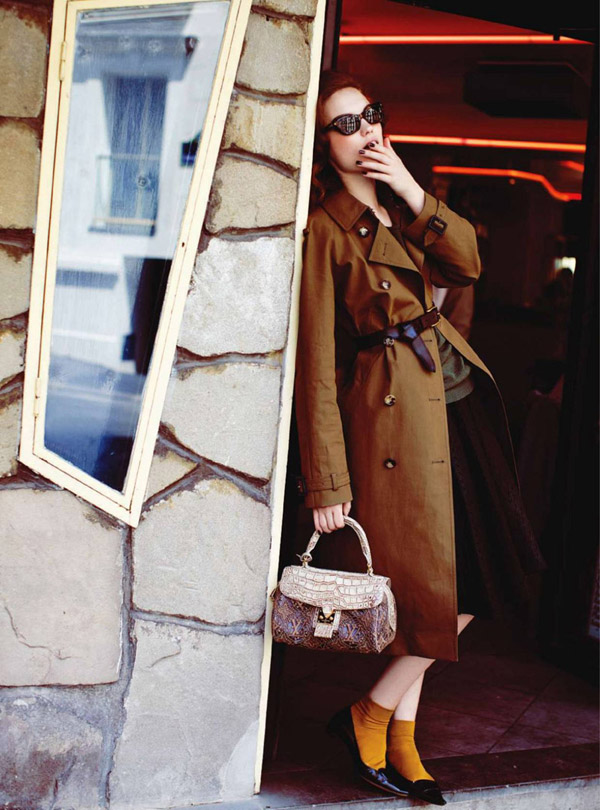 Naty Chabanenko by Serge Leblon for Harper’s Bazaar UK September 2010