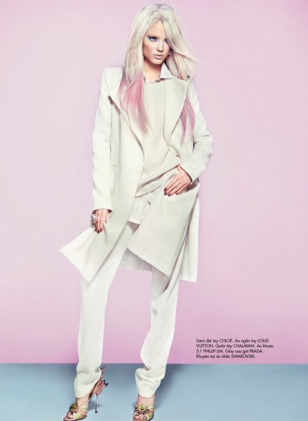 Naty Chabanenko by Kevin Sinclair for Elle Vietnam April 2012 Naty Chabanenko by Kevin Sinclair for Elle Vietnam April 2012