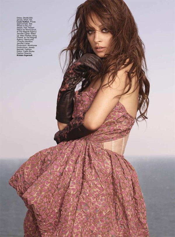 Nicole Richie for Harper’s Bazaar Arabia October 2010 by Pavel Havlicek