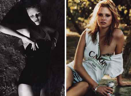 Lara Stone in Vogue UK