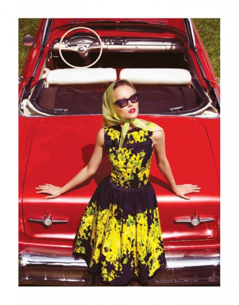 Olga Maliouk by Gabor Jurina for Fashion Canada Olga Maliouk by Gabor Jurina for Fashion Canada