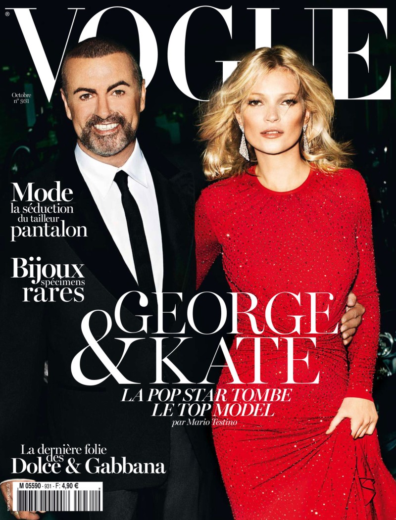 Kate Moss and George Michael Cover Vogue Paris’ October 2012 Issue