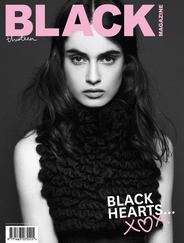 Black #13 F/W 2010 Cover | Pauline Van der Cruysse by Derek Kettela