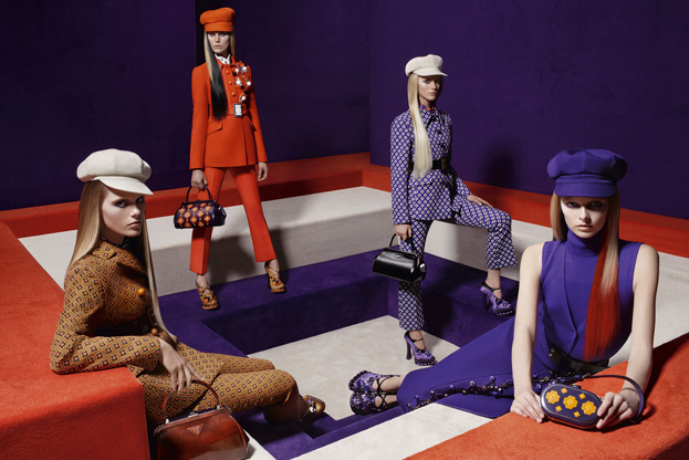 Anne Vyalitsyna, Magdalena Frackowiak, Iselin Steiro & More Enter the Labyrinth for Prada's Fall 2012 Campaign by Steven Meisel