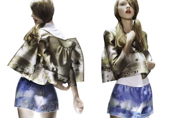 Prada Spring 2010 Campaign | Rasa Zukauskaite by Steven Meisel