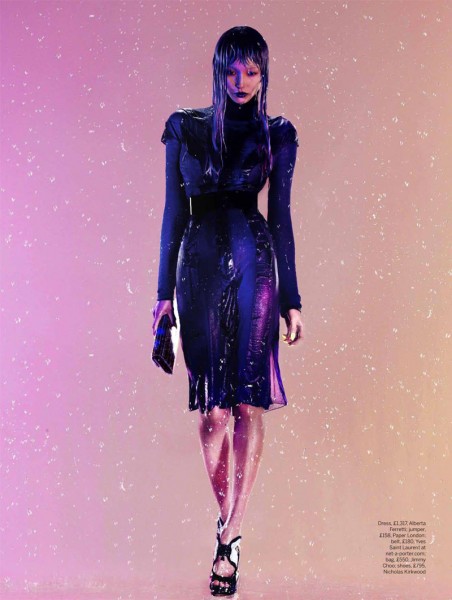 John-Paul Pietrus Captures Purple Rain for Stylist Magazine A/W 2012 John-Paul Pietrus Captures Purple Rain for Stylist Magazine A/W 2012