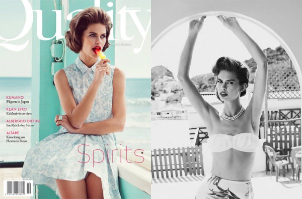 Andrea D'Aquino Captures Lauren Auerbach in Vintage Style for Quality Magazine #23 Andrea D'Aquino Captures Lauren Auerbach in Vintage Style for Quality Magazine #23