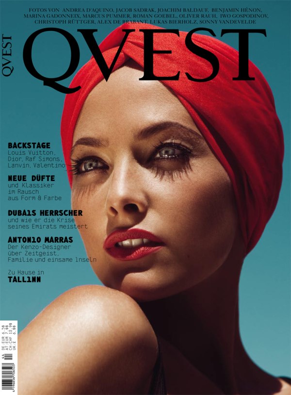 QVEST #44 Cover | Marta Canalda by Andrea D’Aquino